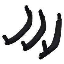 BMW 튜닝 용품 부품 F15 X5 F16 X6 2014-2018 용 자동차 악세사리 LHD RHD 자동 인테리어 오른쪽 왼손 드라이버 내부 도어 패널 핸들 당김 트림, 블랙 RHD