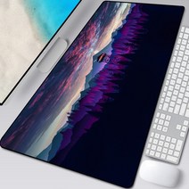 야구 스트라이커존 그물망 네트 피칭 배팅 연습 Deep Forest Firewatch 노트북 게이머 마우스 패드 게임용 대형 잠금 장치 키보드 70x30 cm Deak Mat fo, kanhuoren-004+800x400x3mm