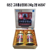 6년근 고려홍삼정365 240g 2병 kh3547