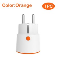 Tuya 스마트 지그비 플러그 16A EU 콘센트 3680W 전력계 Alexa zigbee2mqtt 홈 어시스턴트 및 Tuya 허브와, 02 Zigbee Plug