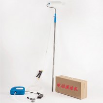 자동 페인트 펌프 롤러 브러쉬 외벽 페인팅 뿜칠 막대, 딥블루 120w 세트