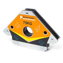 E.T.Shop 초강력 용접 자석 75kg / 마그네틱 용접자석 용접각도자석 철판고정 화살표형 철물용품 목공용품 수공구, 4개