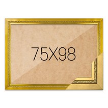 퍼즐액자 75x98 고급형 그레이스 골드, 단품