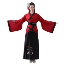 공연복 중국전통의상 여성 귀비 스윗 속치마 고대복장 사진 클래식 클로로포름 한원소 소매가 넓은 예 2619086556, 블랙 속치마 XXL