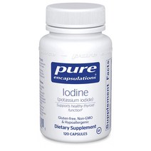 해외 Pure Encapsulations Iodine 요오드 225mcg 120캡슐
