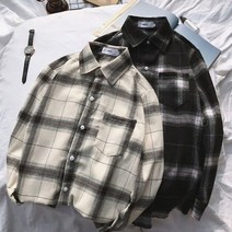 남자셔츠 남성남방 체크무늬 캐주얼남방 가을 INSUM21