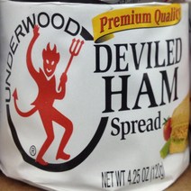 Underwood DEVILED HAM Spread 4.25oz (5 Pack), 1