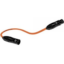 스피커앰프 밸런스 XLR 케이블 수-암 - 15.2cm(0.5피트) 오렌지 전원 스피커 오디오 인터페이스 또는 믹서를 위한 프로 3핀 마이크 커넥터 라이브 퍼포먼스 및 녹음을 위한, Orange_10 Feet