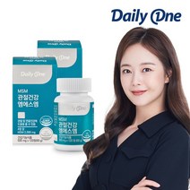 데일리원 관절 건강 엠에스엠 최대함량 MSM 100% 2통, 없음
