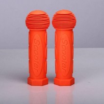 마이크로 킥보드 핸들 부품 수리 교체 악세사리 손잡이 미니 맥시, 1개, 어린이용 주황색 그립 한 쌍