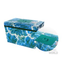 리빙월드 스티로폼아이스박스2호(업소용아이스박스 145L), 야자수, 145L