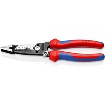 KNIPEX 툴즈 13 72 8 포지드 와이어 스트리퍼 8인치, Comfort Grip, Stripper, 1개