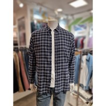 뱅뱅 3COLOR 면 100% 체크 남방 NSH703