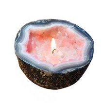 소품샵 카페 소품 포토존 장식컵 수지 아로마 테라피 양초 컵 그릇 예술 공예 레트로 티라이트 촛대 조각 데스크탑 장식품 파티 홈 인테리어, [01] S 6x6x4cm, [02] Light Pink