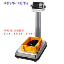 CAS 50AC 계수형 전자저울 50kg 10g / 검교정 성적서 및 수리