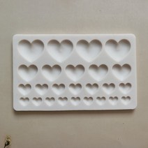 제빵 기구 도구 베이커리2022 새로운 DIY 사랑 실리콘 금형 초콜릿 퐁당 케이크 금형 심장 모양의 디저트, 02 white