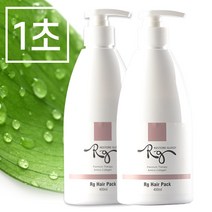 헤어팩 RG 미용실 트린트먼트 홈케어 클리닉 1초면 달라진다, 1개, 400ml