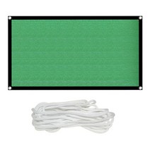 태양 그늘 항해 태양 그늘 캐노피 돛 자외선 차단제 그늘 천 캠핑 하이킹 정원 커버 꽃 식물 파티오 온실 그물, 2x4m, 초록, 폴리 프로필렌