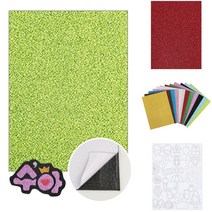 반짝이 펠트지 접착 235x315mm 글리터 펄 네임 핀 만들기 재료 부자재 원단 DIY 용품 공예, 아이보리(bk19121767)