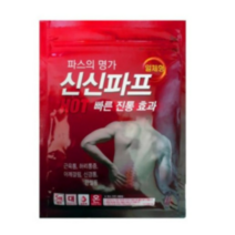 신신제약 신신 파프 핫 파스, 5개입, 55개