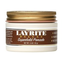 Layrite 슈퍼홀드 포마드 42g(1.5온스), Mild Cream Soda_1.5 Ounce (Pac, 1개