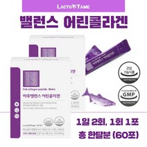 식약처 기능성 인증 피쉬 콜라겐 30포﻿ x 2통 1개월분 . 기능성 인정 비오틴과 저분자 피시 콜라겐을 한번에 상큼한 자몽맛 1일 비오틴 권장량 100% 피부 건강 보습 에 도움, 90g, 4통  ( 2개월분 ), 4개