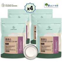 [장건강식품] 프리바이오틱스 포센스 프락토올리고당 분말 가루 유산균 먹이 대용량 2kg (500g x 4팩), 4팩, 500g