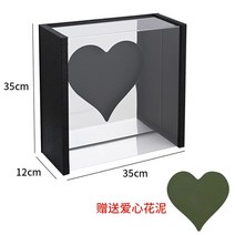 1주년 선물 200일 꽃다발 100일 여자친구 깜짝선물 아크릴, 미러아크릴플라워블랙1종6세트353512CM럭셔리