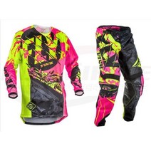 2018 플라이 피쉬 팬츠 amp 저지 콤보 motocross mx 레이싱 슈트 오토바이 먼지 자전거 mx atv 기어 세트, 저지 m 바지 32, 다중
