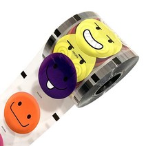 컵 실러 필름 3275 피스 - 버블 티컵 밀봉 필름 95-105 mm (3.74 인치) PP 플라스틱 컵용 (퍼니 이모티콘), FUNNY EMOJI