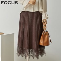 레이스줄니트스커트 FBF1I7PSK0178