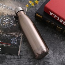 No543 TELAS 골드 보온병 500ml 보온 보냉 텀블러 초등 물병 어린이 미니 마호병 등산 등산용 스텐 보냉병