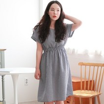 서빈 큐티 지지미 체크 밴드 원피스[HW3128_h]8종1택
