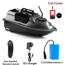 2022 GPS 500M 미끼 보트 원격 제어 Rc 보트 자동 크루즈 컨트롤 2kg로드 3 호퍼 중첩 낚시 어군 탐지기, 18 NO GPS 12000 Sonar