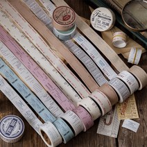 빈티지 레트로 감성 마스킹테이프 마테, 2. 교통티켓 (MT-191)