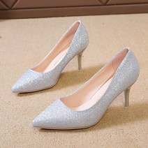 글리터 스틸레토 하이힐 하늘비즈 A13 F859S822