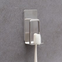 닷드 스텐 304 1구 2구 칫솔걸이 무타공, 스텐 1구, 1개