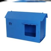 강아지용품할인점 코스트코개집 강아지방음부스 길고양이집만들기 애견방음부스 길고양이겨울집 판넬견사, 블루 업그레이드 캐빈 초대형 2 only 15, 기본 적용 가능한 크기