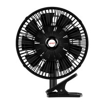 차량용 선풍기 12V 24V 대형트럭 선풍기 저소음, 11인치 24V [블랙]
