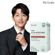 [닥터린] 유기농 비타민D 1000IU 60정 x 1박스 유기농 인증 비타민D 영양제, 닥터린 유기농 비타민D 1000IU 1