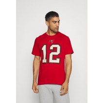 나이키 퍼포먼스 NFL 탬파베이 버커너스 남성용 네임 앤드 넘버 톰 브래디 - 클럽 웨어 짐 레드 139248