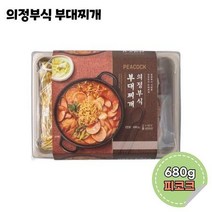 피코크 의정부식 부대찌개 680g 1개 간편식 즉석 캠핑 요리, 상세페이지 참조, 상세페이지 참조, 상세페이지 참조