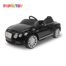 파파스토이 벤틀리 유아전동차 12v, 블랙