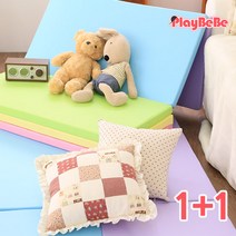 1+1 플레이베베 놀이방 폴더매트 층간소음방지매트 5단(120x200), 레체그레이