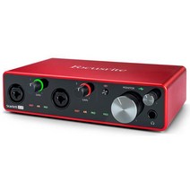 오디오 인터페이스 Focusrite 스칼렛 4i4 3 세대 USB