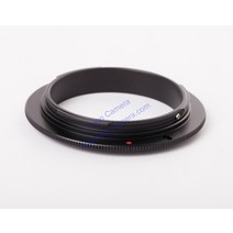 매크로 렌즈 리버스 어댑터 링 캐논 EOS EF 마운트 카메라 49mm 52mm, 08 58mm