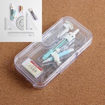 제도용 각도기 컴퍼스 7종세트 원그리는도구 구부러지는자 초등컴퍼스 대형컴퍼스 강철자 30센치자 초등콤파스