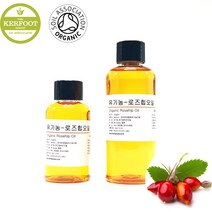 오가닉 100%퓨어 유기농 로즈힙오일, 1개, 100ml
