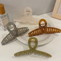 13cm 꼬임집게핀 대핀 빅사이즈 헤어집게 올림머리