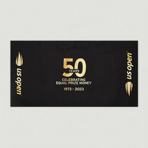 US오픈 테니스대회 오피셜 50주년 기념 컬렉션 이퀄 페이 타월 16 x 31인치, 1개